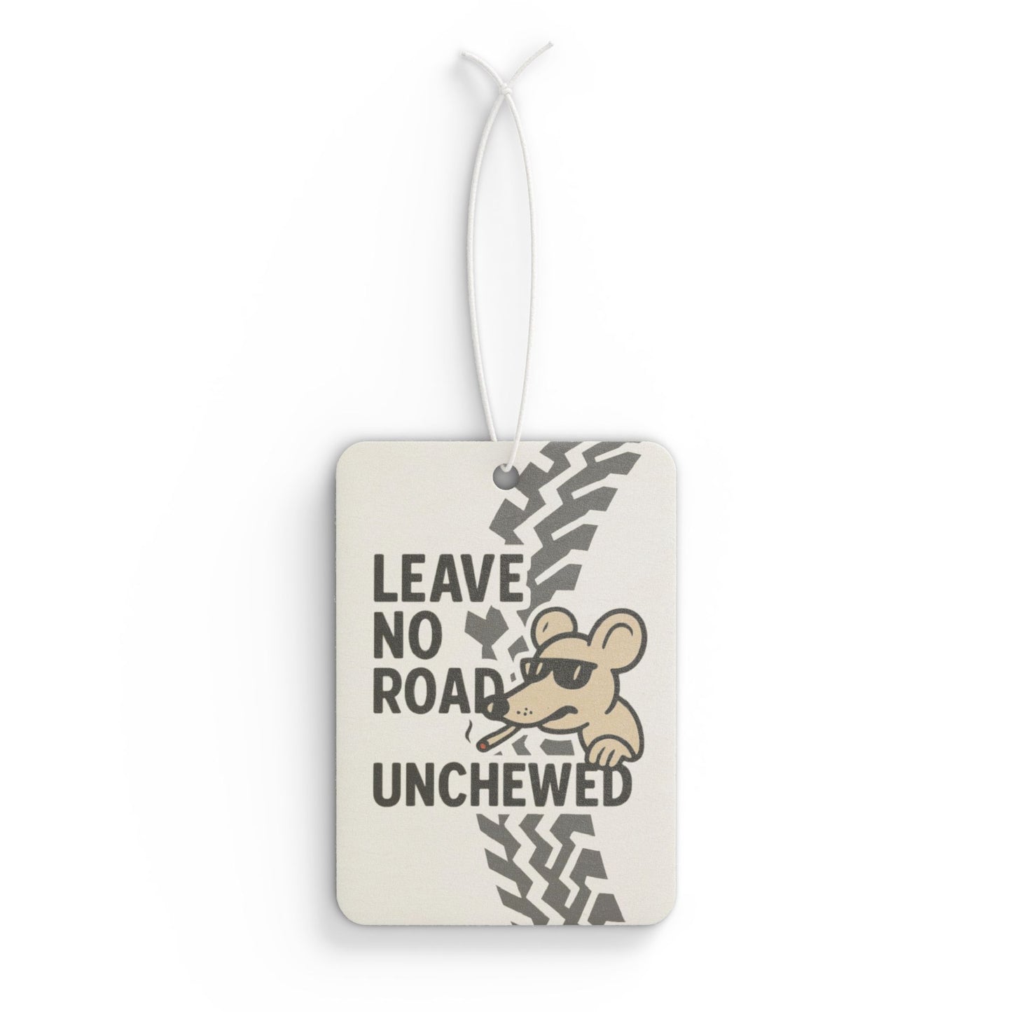 Track Rats 4x4 “leave no road unchewed” car air freshener