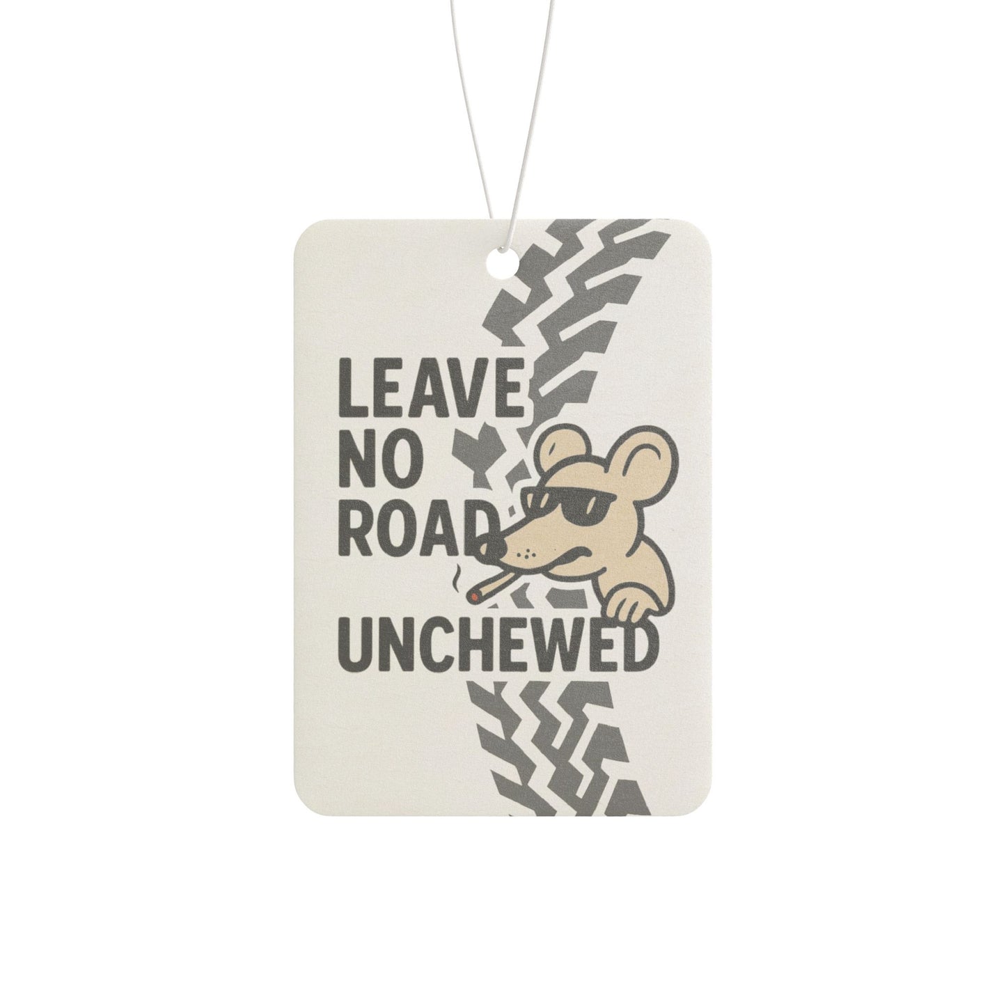 Track Rats 4x4 “leave no road unchewed” car air freshener