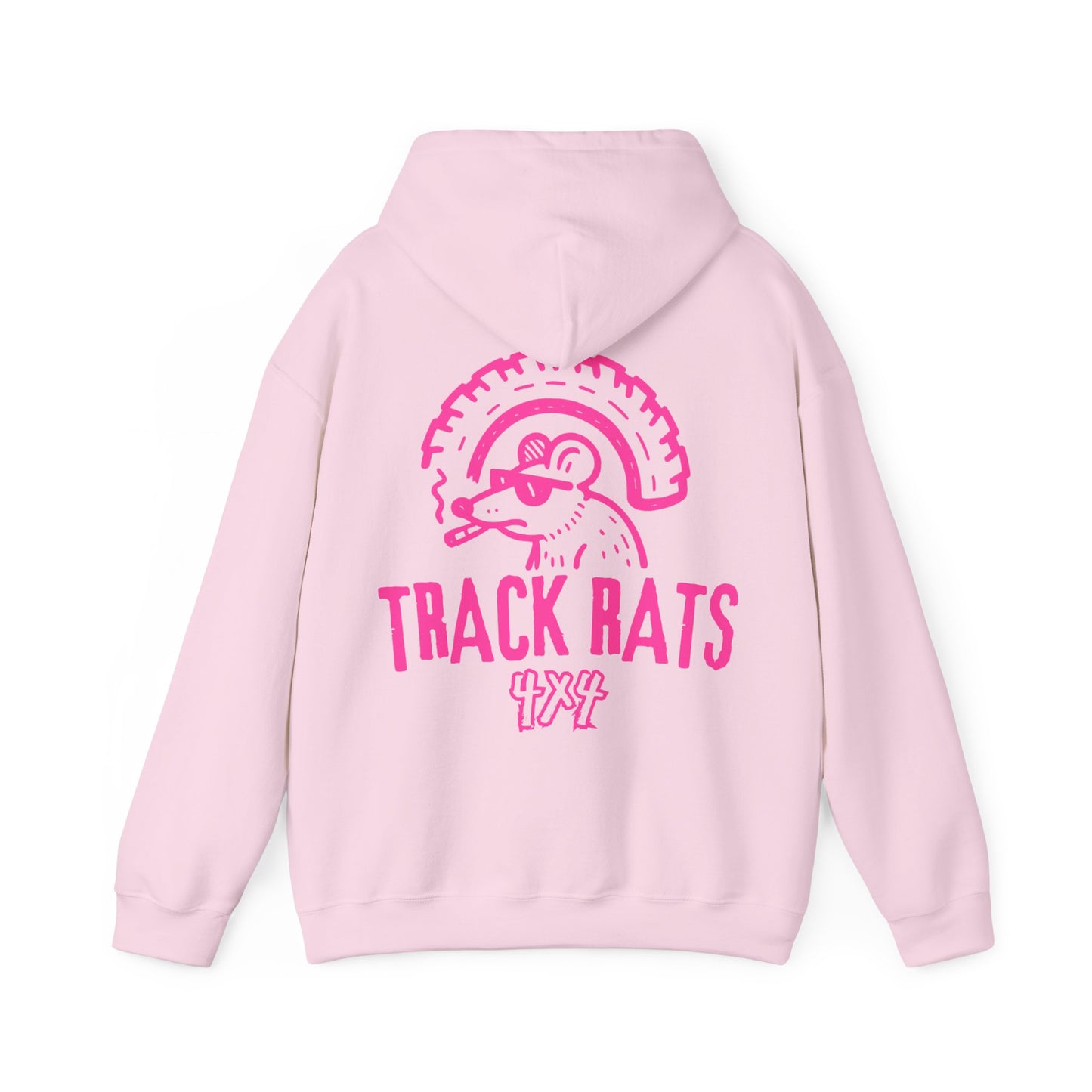 Track Rats 4x4 (pink logo) Hoodie