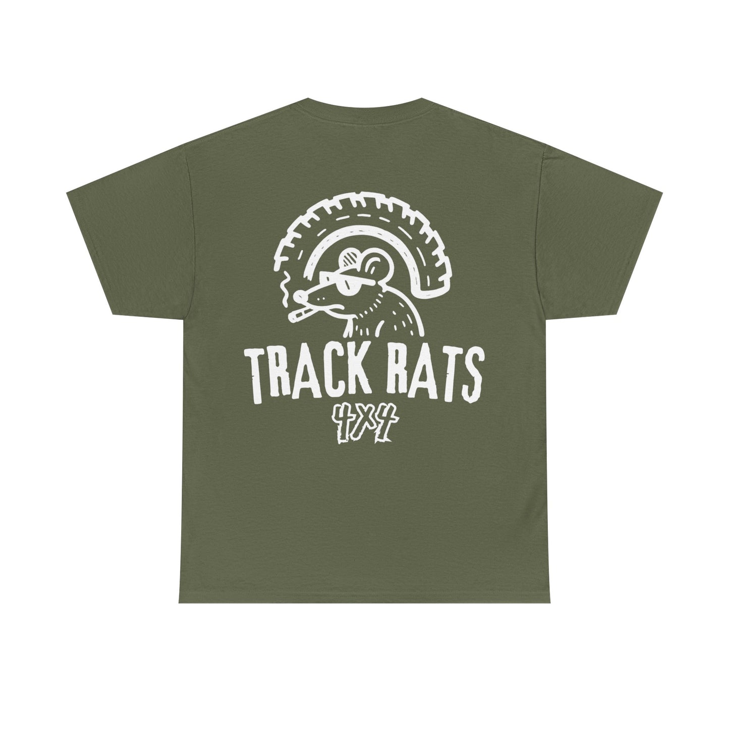 Track Rats 4x4 (white logo) t-shirt