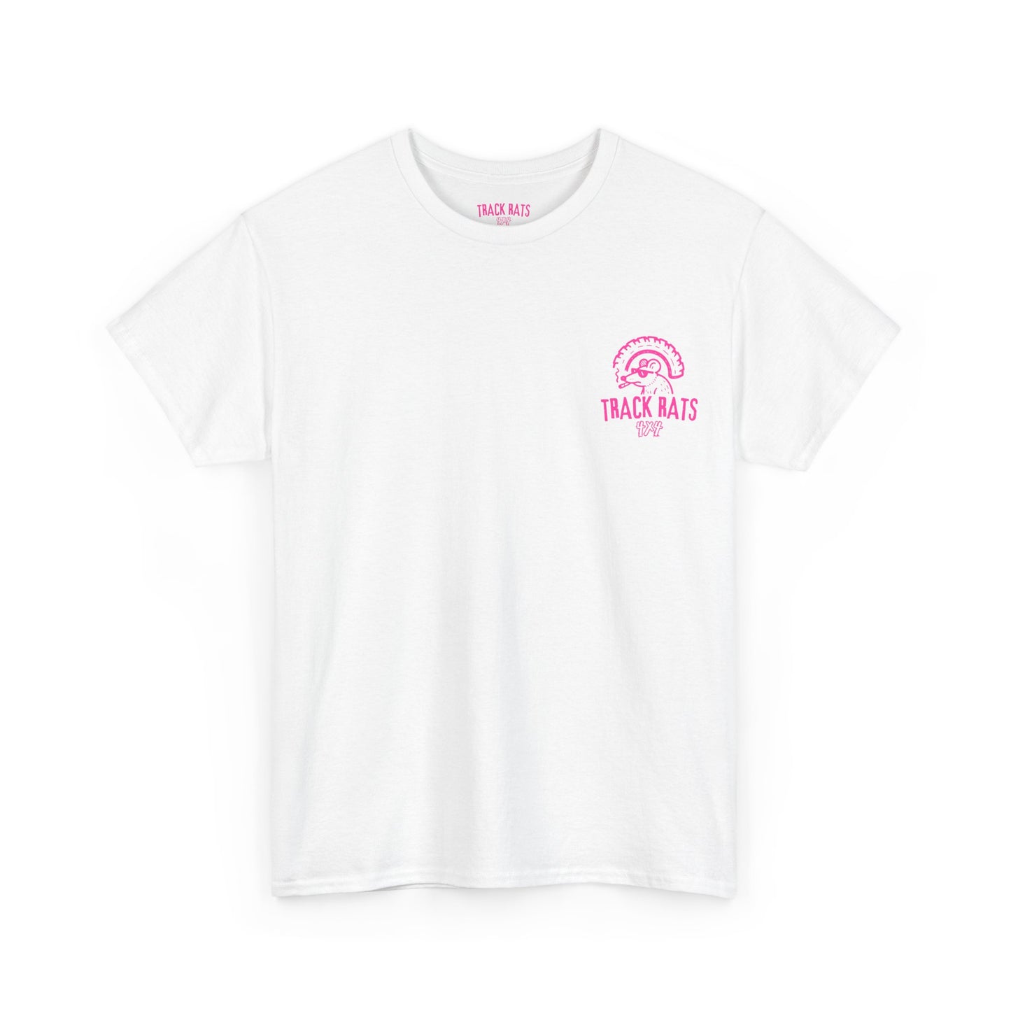 Tracks Rats 4x4 (pink logo) t-shirt