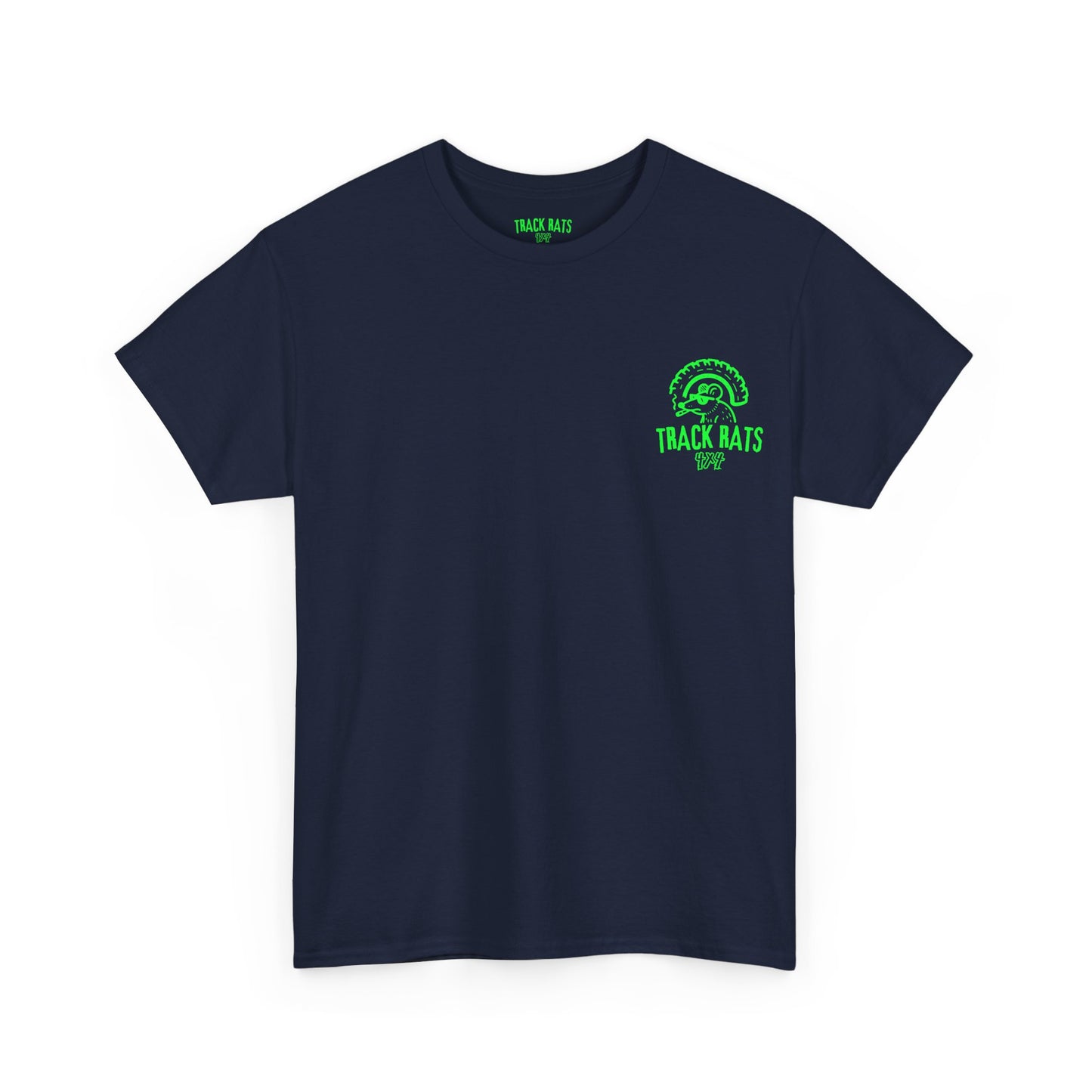 Tracks Rats 4x4 (green logo) t-shirt