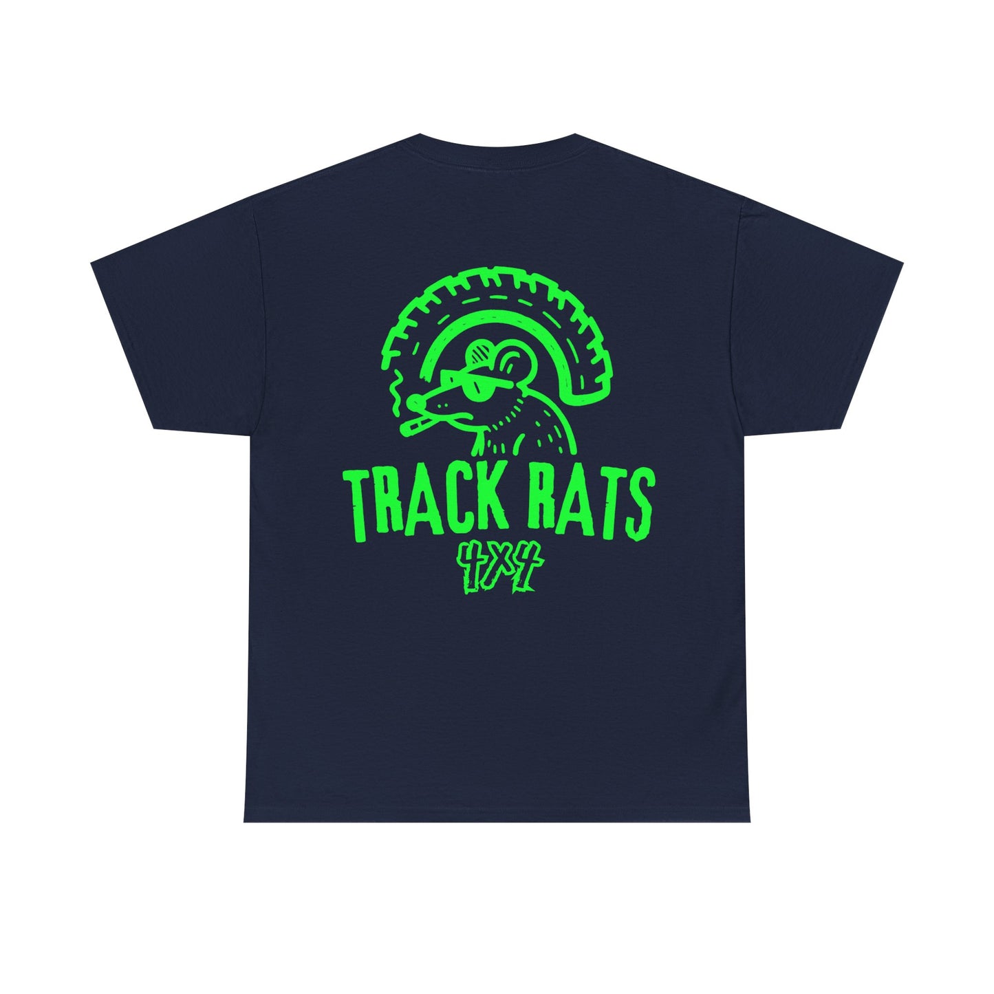 Tracks Rats 4x4 (green logo) t-shirt